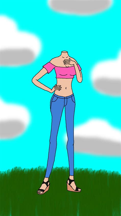 deviantart headless girl.